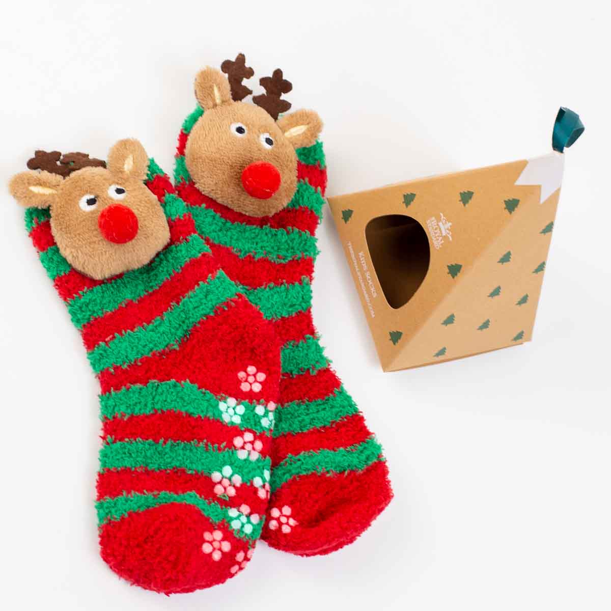 Kid's Cozy Christmas Socks – The Gift Horse
