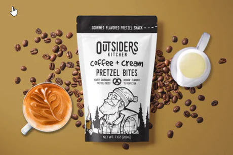 Coffee and Cream Pretzel Bites