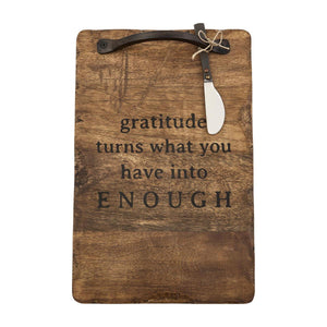 Gratitude Distressed Board Set