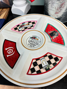 KY Derby Icon Sectioned Platter
