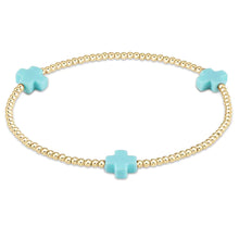 Load image into Gallery viewer, Signature Cross Gold Bracelet
