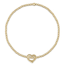 Load image into Gallery viewer, Classic Gold Bracelet w/Charm
