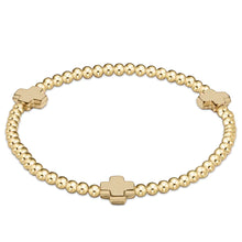 Load image into Gallery viewer, Signature Cross Gold Bracelet
