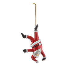Load image into Gallery viewer, Dancing Santa Ornament

