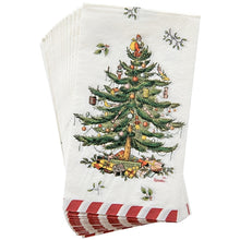 Load image into Gallery viewer, Candy Cane Christmas Tree Guest/Dinner Napkin 16ct
