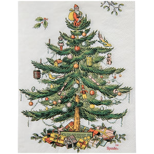 Candy Cane Christmas Tree Guest/Dinner Napkin 16ct