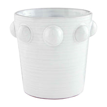 Load image into Gallery viewer, White Beaded Pot
