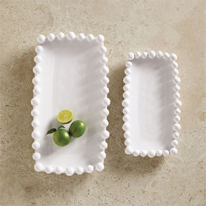 Dotted Rim Nested Platters