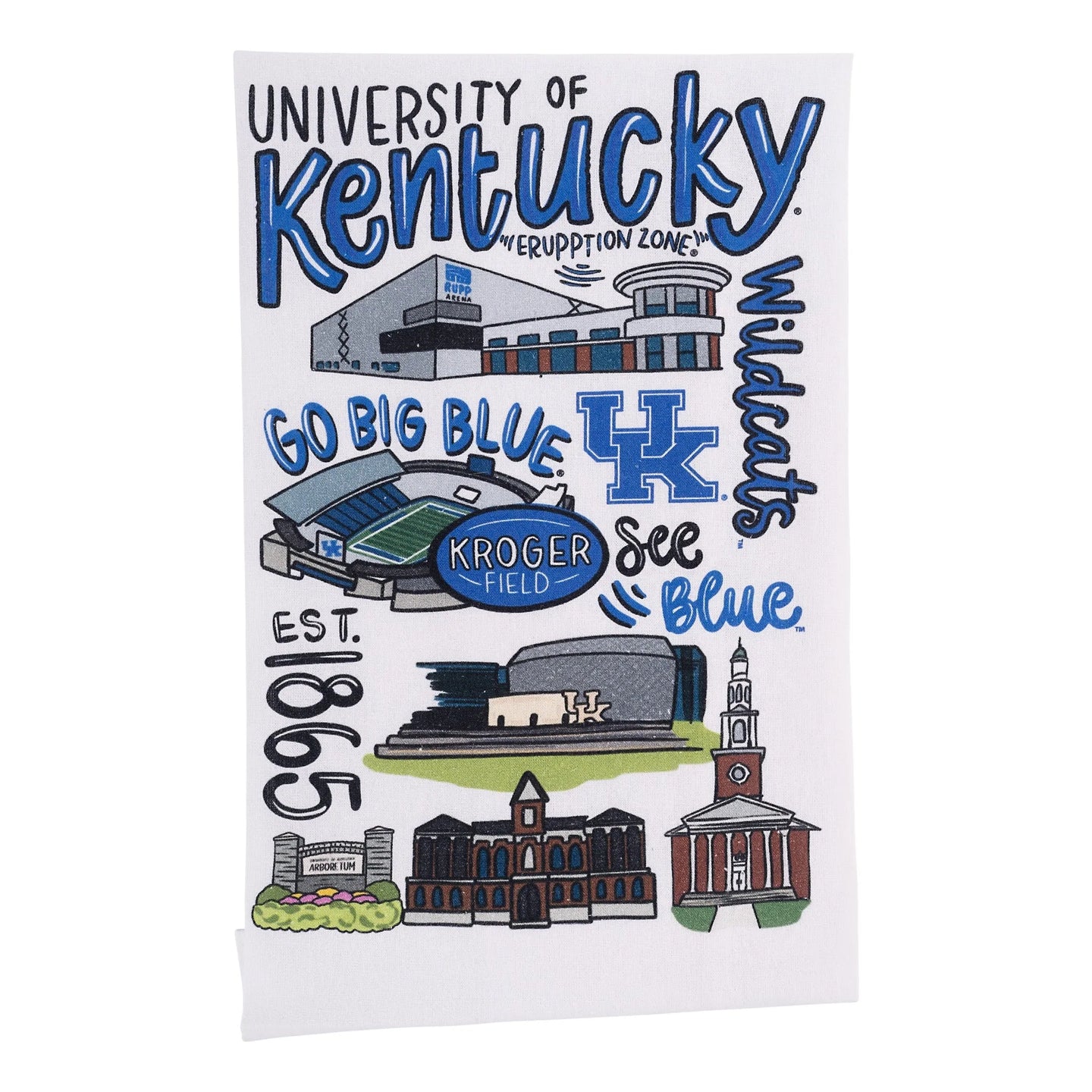 Kentucky Icon Tea Towel