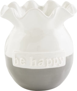 Happy Ruffle Vase