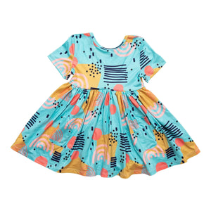 In the Groove SS Pocket Twirl Dress