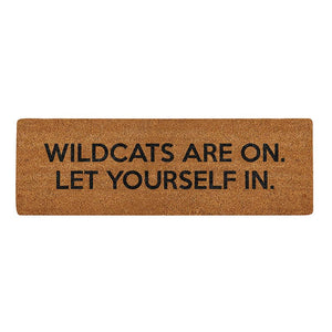 Wildcats Door Mat