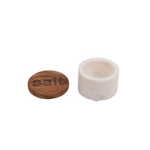 Load image into Gallery viewer, Marble Salt &amp; Pepper Cellars
