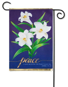 Easter Lilies Garden Flag
