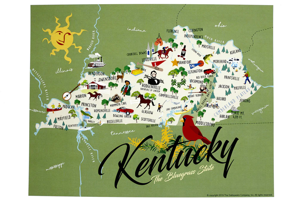 Kentucky Print