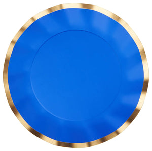 Sophistiplate Wavy Paper Dinner Plate