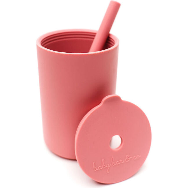 Baby Bar & Co Silicone Cup w/Straw