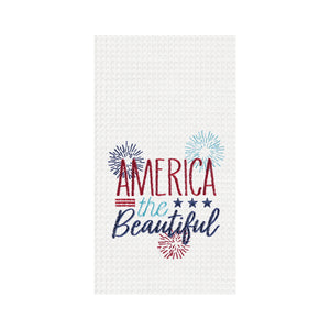 America the Beautiful Towel