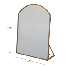 Load image into Gallery viewer, Brass Standing Mirror
