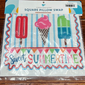 Lucky Bird Square Pillow Swap