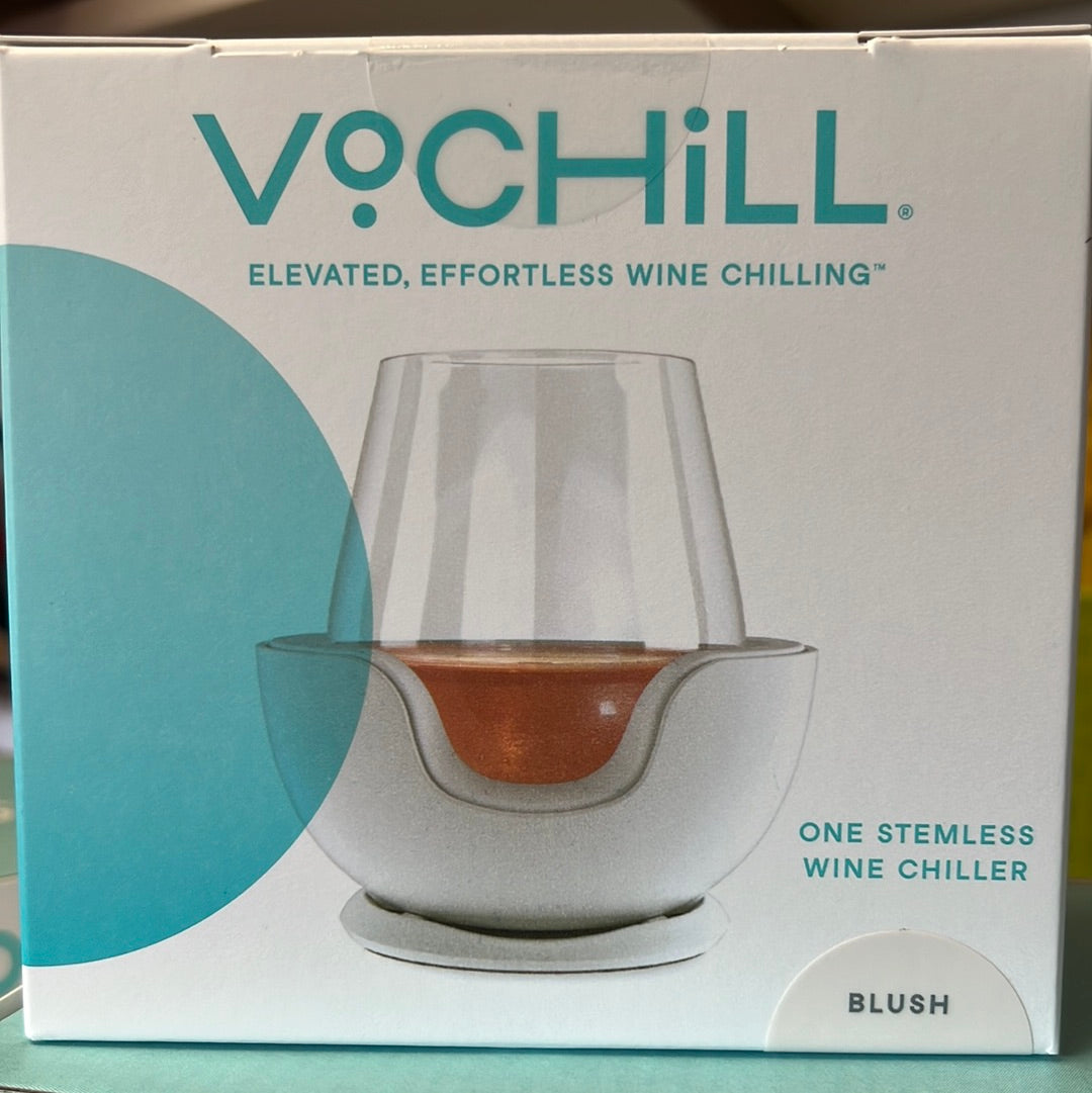 VoChill Stemmed Wine Glass Chiller | Smart & stylish | Radically cool wine  tool – keeps wine perfectly chilled in your glass | Refreezable Chill