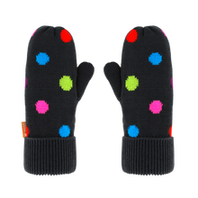 Load image into Gallery viewer, Kids Polka Dot Mittens
