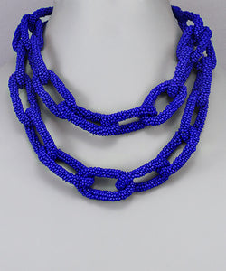 Seed Bead Chain Necklace