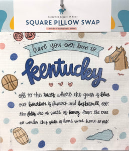 Lucky Bird Square Pillow Swap