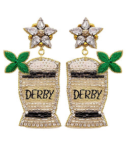 Mint Julep Derby Earrings