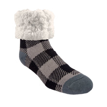 Load image into Gallery viewer, Lumberjack Grey Slipper Socks
