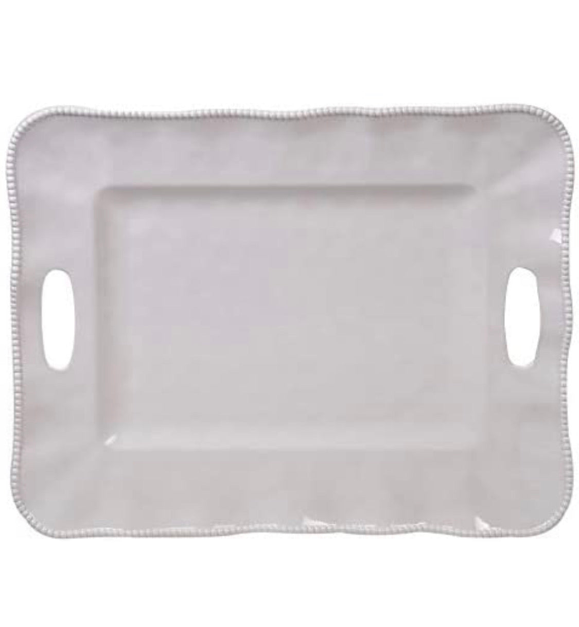 Large Melamine Tray with Handles