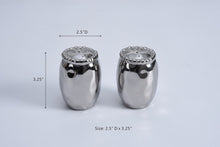 Load image into Gallery viewer, Salt &amp; Pepper Shakers - Silver
