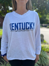 Load image into Gallery viewer, Kentucky Wildcats Bailey Knit Top
