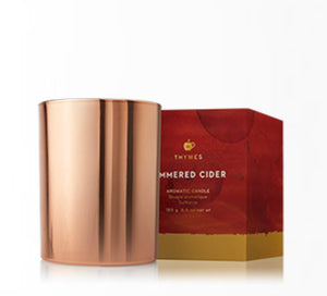 Simmered Cider Metallic Poured Candle