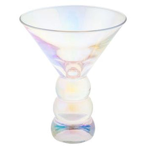 Iridescent Martini Glass