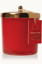 Simmered Cider Harvest Red Candle