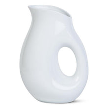 Load image into Gallery viewer, Whiteware Oval Pitcher

